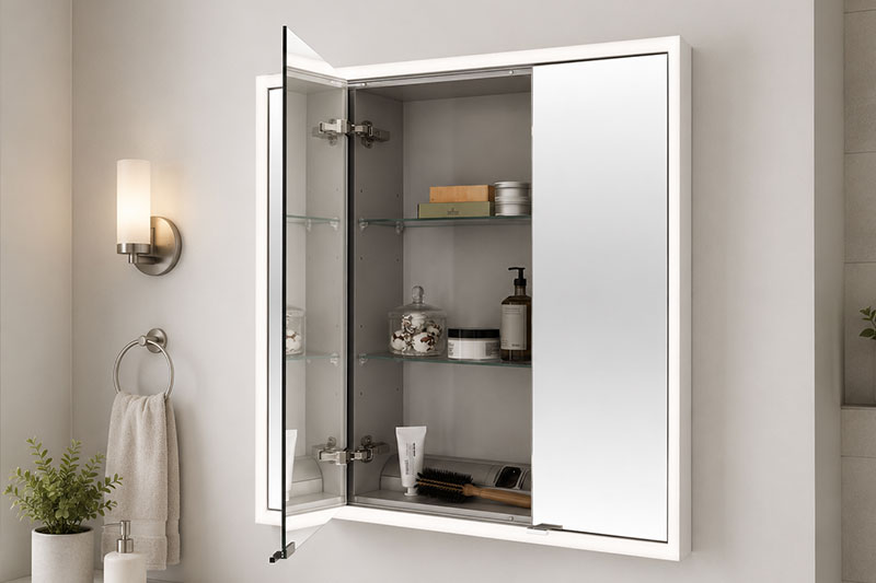 Einbauspiegelschrank
