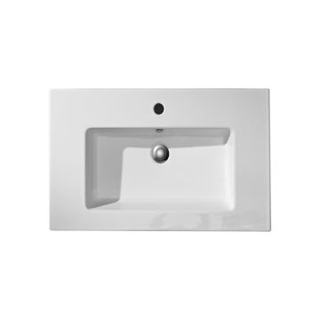 Badea Classic Möbelwaschtisch - 61 cm, Keramikwaschtisch