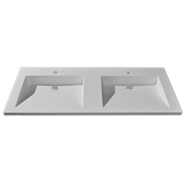 Badea Classic Möbelwaschtisch - 121 cm, Mineralgusswaschtisch