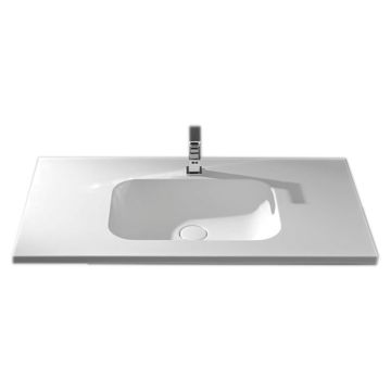 Badea Classic Möbelwaschtisch - 121 cm, Mineralgusswaschtisch