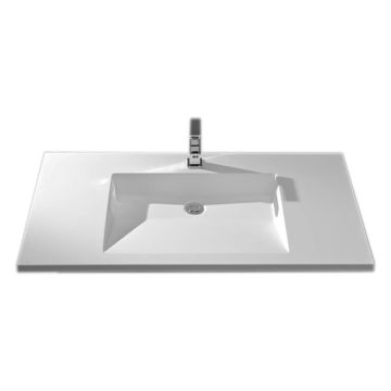 Badea Classic Möbelwaschtisch - 91 cm, Mineralgusswaschtisch