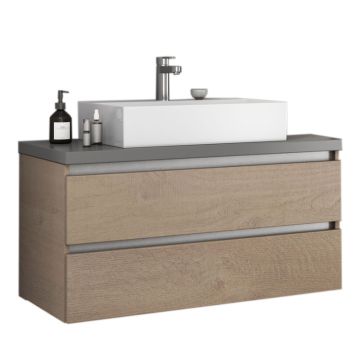 Badea Pure Waschtisch mit Unterschrank 5 - 100 cm