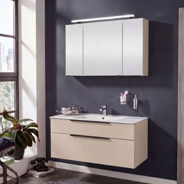 badshop.de Madrid Badmöbel Set 8 - 102 cm Ambiente