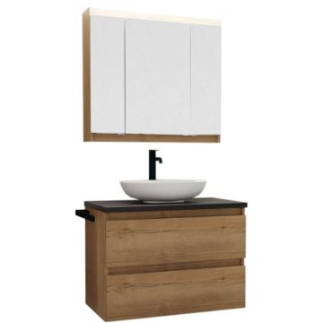 b collection b solid Badmöbel Set 14 - 80,8 cm