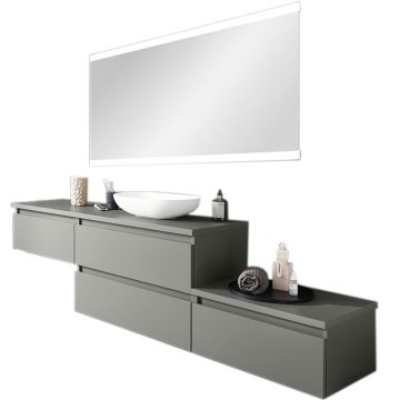 b collection b solid Badmöbel Set 19 - 220 cm