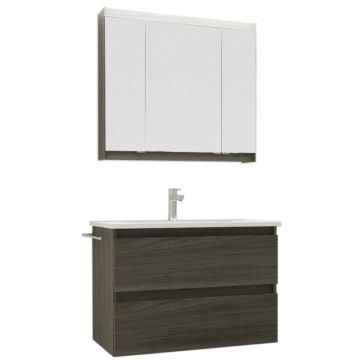 b collection b solid Badmöbel Set 2 - 81,2 cm