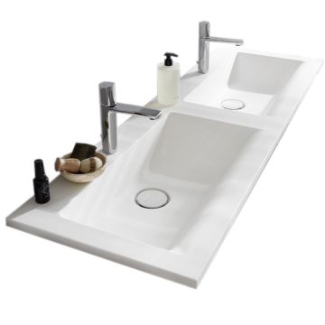 b collection b solid Möbelwaschtisch Solid Surface - 121,2 cm