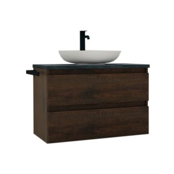 b collection b solid Waschtisch mit Unterschrank Set 7 - 100,8 cm