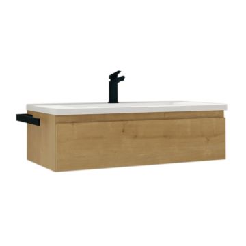 b collection b straight Waschtisch mit Unterschrank -  90 cm