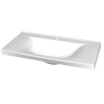 b collection b maxx Möbelwaschtisch - 101,2 cm, weiß