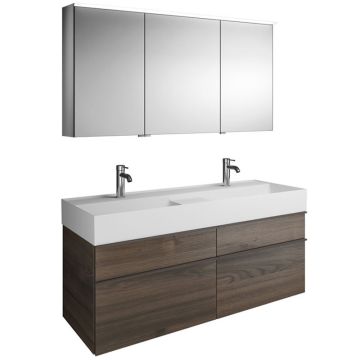 Burgbad Yumo Badmöbel Set 10 - 132 cm - 1