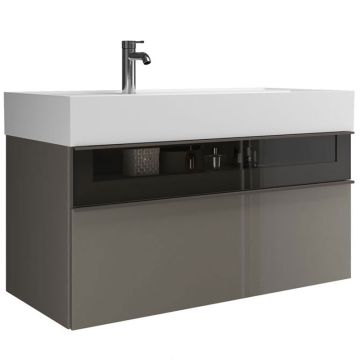 Burgbad Yumo Waschtisch mit Unterschrank - 1