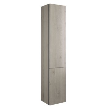 Burgbad Badu Hochschrank - 35 cm, 1 Tür, 1 Wäschekippe