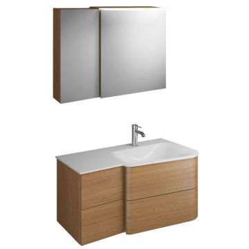 Burgbad Badu Badmöbel Set 2-3 - 92 cm