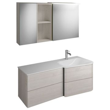 Burgbad Badu Badmöbel Set 3-6 - 122 cm