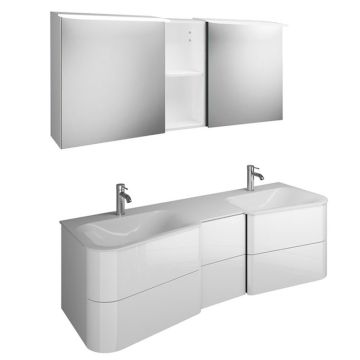 Burgbad Badu Badmöbel Set 4-3 - 152 cm