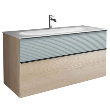 Burgbad Fiumo WTU-Set 4 - 122 cm Eiche mit