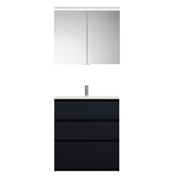 Burgbad LIN20 Badmöbel Set Set 12 - 82 cm