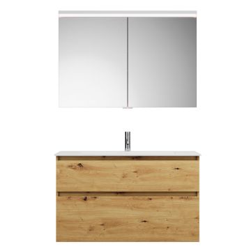 Burgbad LIN20 Badmöbel Set Set 15 - 102 cm