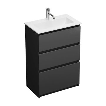 Burgbad LIN20 Waschtisch mit Unterschrank Set 62 cm