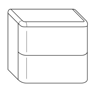 Burgbad b.me Sideboard - 60 cm