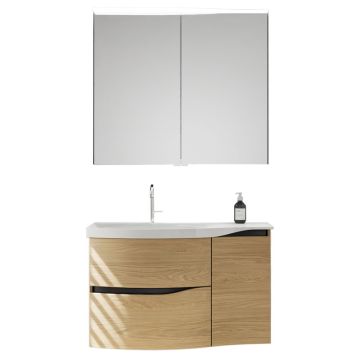 Burgbad Sinea 3.0 Badmöbel Set 2 - 92 cm