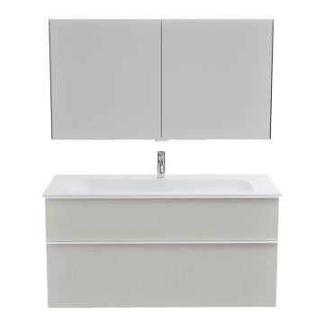 Burgbad Fiumo 2.0 Badmöbel Set - 122 cm