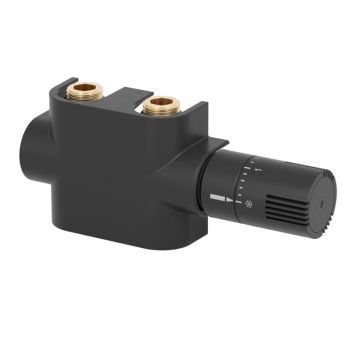 Corpotherma Zubehör Anschlussarmaturen Eck- oder Durchgangsform, Mittenanschluss