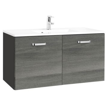 Held Möbel Bologna Waschtisch mit Unterschrank - 100 cm