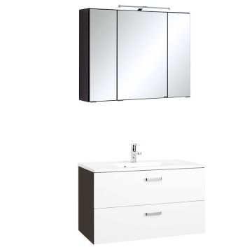 Held Möbel Bologna Badmöbel Set 14 - 80 cm