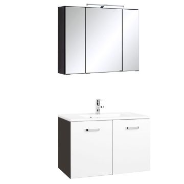 Held Möbel Bologna Badmöbel Set 35 - 80 cm