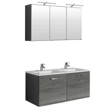 Held Möbel Bologna Badmöbel Set - 120 cm