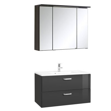 Held Möbel Bologna Badmöbel Set 6 - 80 cm