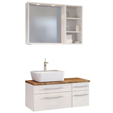 Held Möbel Davos Badmöbel Set 40 - 90 cm