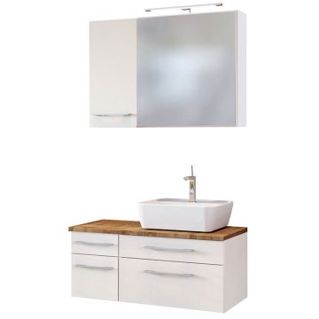 Held Möbel Davos Badmöbel Set 25 - 90 cm