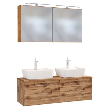 Held Möbel Davos Badmöbel Set 36 - 120 cm