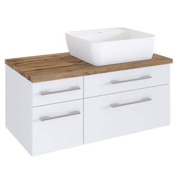 Held Möbel Davos Waschtisch mit Unterschrank - 90 cm