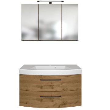 Held Möbel Manchester Badmöbel Set - 100 cm