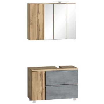 Held Möbel Empoli Badmöbel Set  85 cm Front