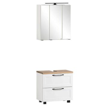 Held Möbel Lugo Unterbeckenschrank Set 60 cm Front