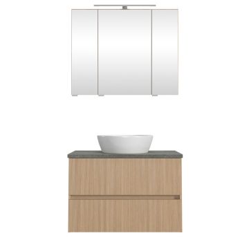 Held Möbel Beja Badmöbel Set 2 - 80 cm