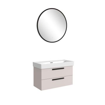 Held Möbel Aveiro Badmöbel Set 1 - 100 cm