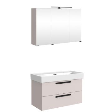 Held Möbel Aveiro Badmöbel Set 10 - 100 cm