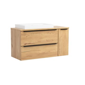 Held Möbel Pisa Waschtisch mit Unterschrank 105 cm