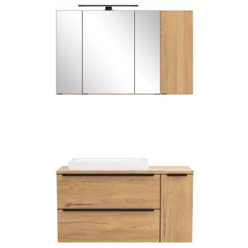 Held Möbel Pisa Badmöbel Set 105 cm