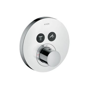 Axor Citterio Thermostat Unterputz rund für 2 Verbraucher