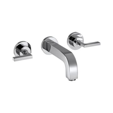 Axor Citterio Waschtischarmatur Unterputz mit Auslauf 162 mm, Hebelgriffen