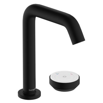 Hansgrohe Tecturis S Waschtischarmatur 150 CoolStart EcoSmart in mattschwarz