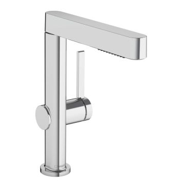 Hansgrohe Finoris Waschtischarmatur mit Push-Open Ablaufgarnitur