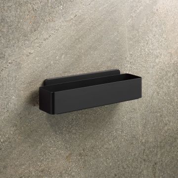 HSK RenoMag Duschkorb / Duschablage in Schwarz-matt